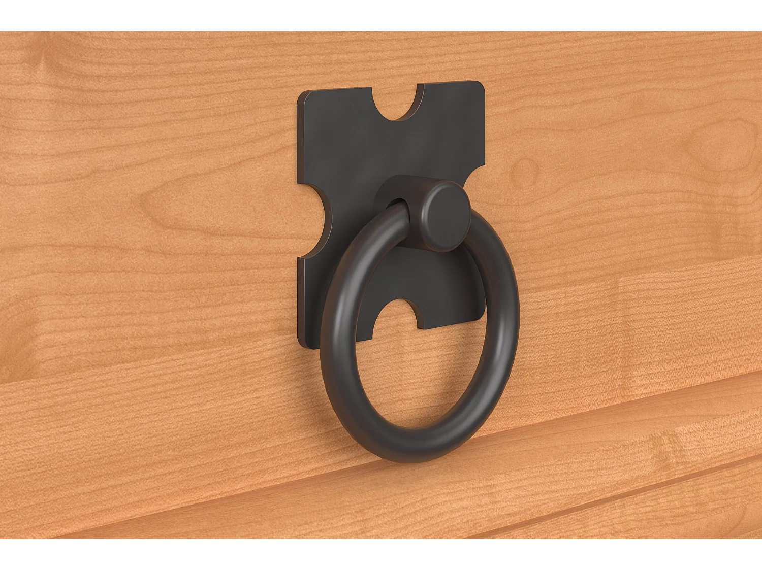 Mexico | Scrivania con 1 cassetto e 1 anta in pino