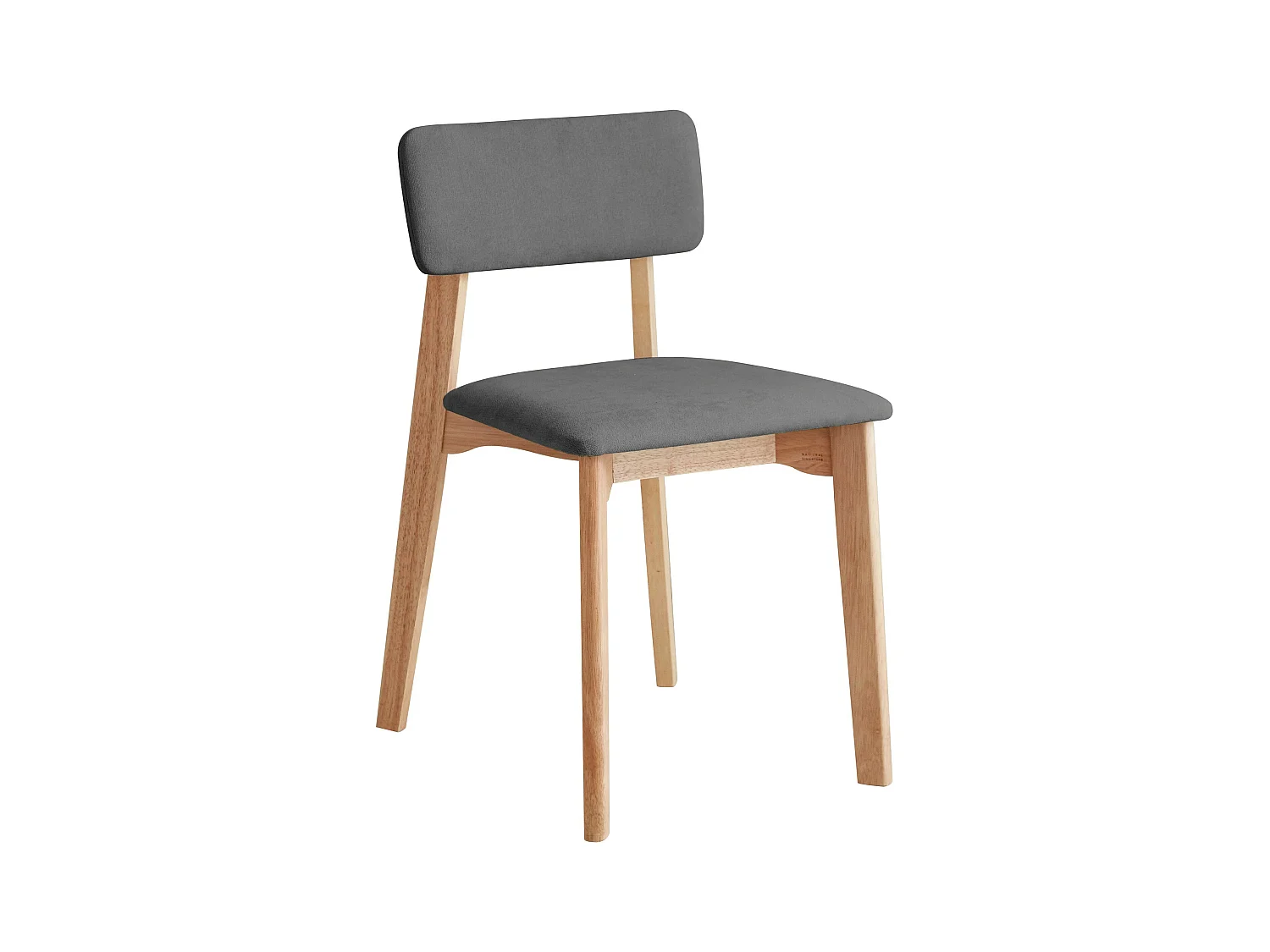 Patrick | Ensemble de bureau avec chaise en Anthracite et Nature