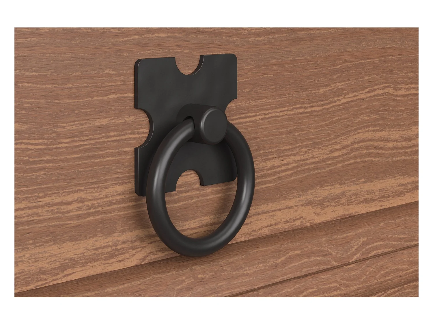 Mexico | Bureau met 1 lade en 1 deur in Dark Pine