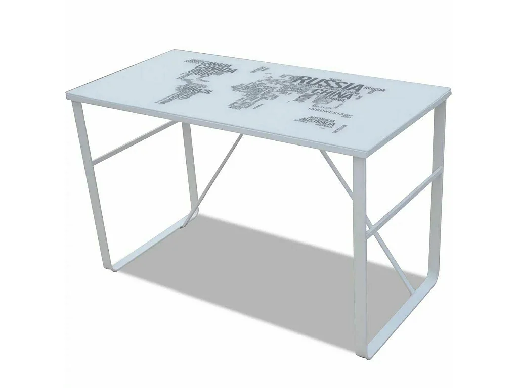 Bureau table meuble travail 120 x 60 x 75 cm 0502064