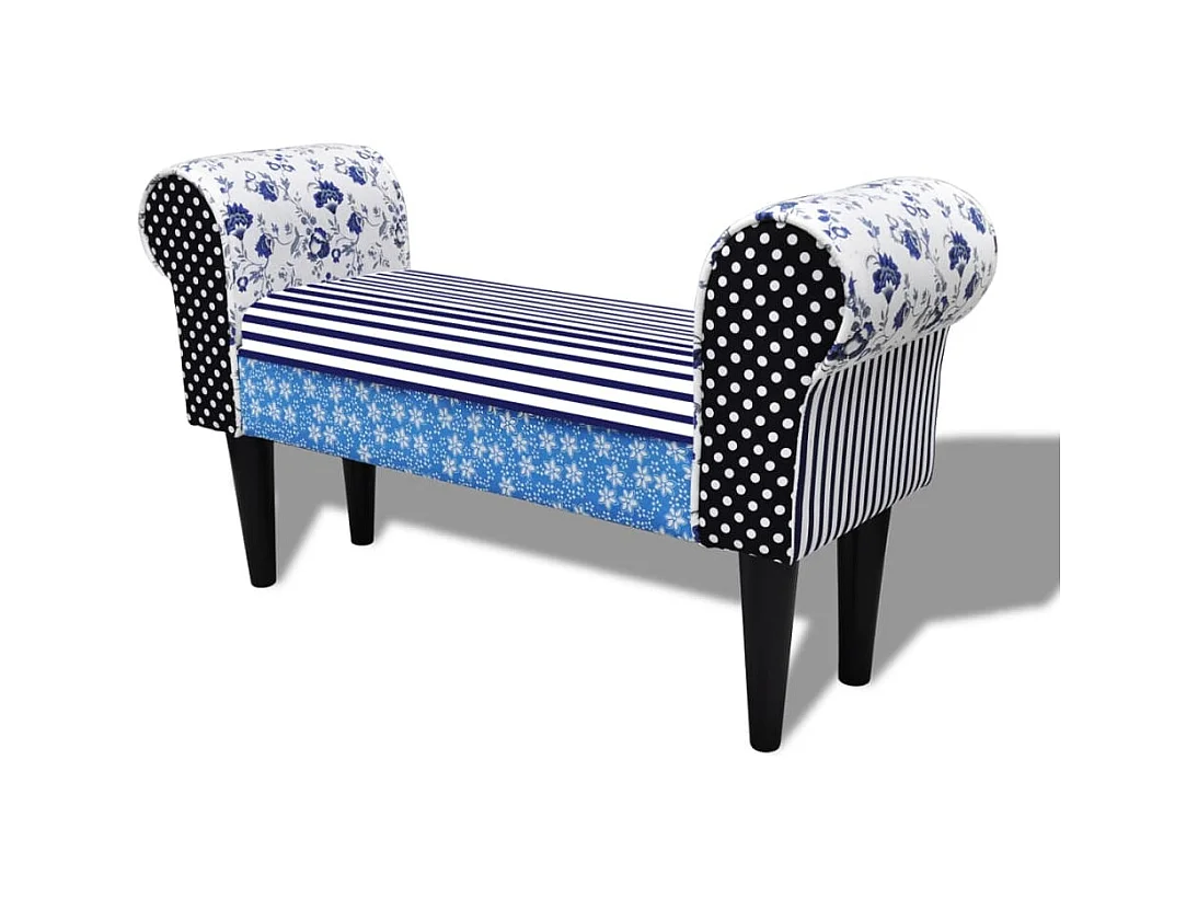 Banc banquette design avec blanche 100 x 32 x 54 cm 02_0010995