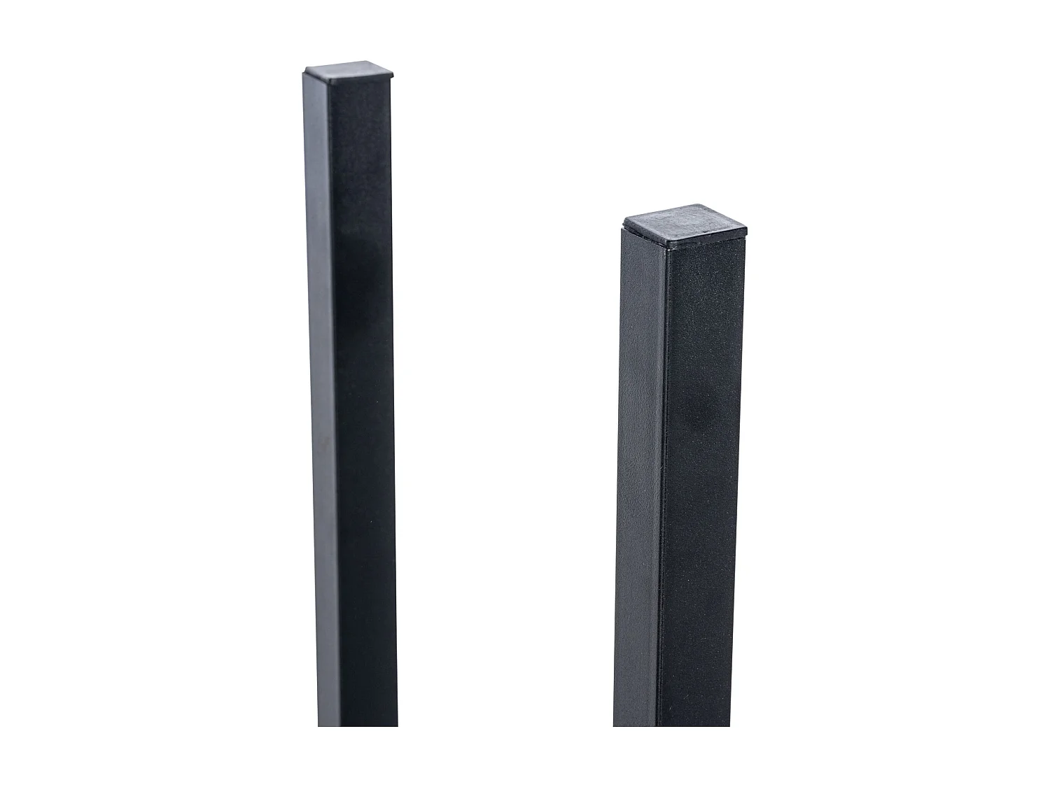 Leñero soportes para leña almacenamiento de metal rústico negro metal negro mate M10_000543