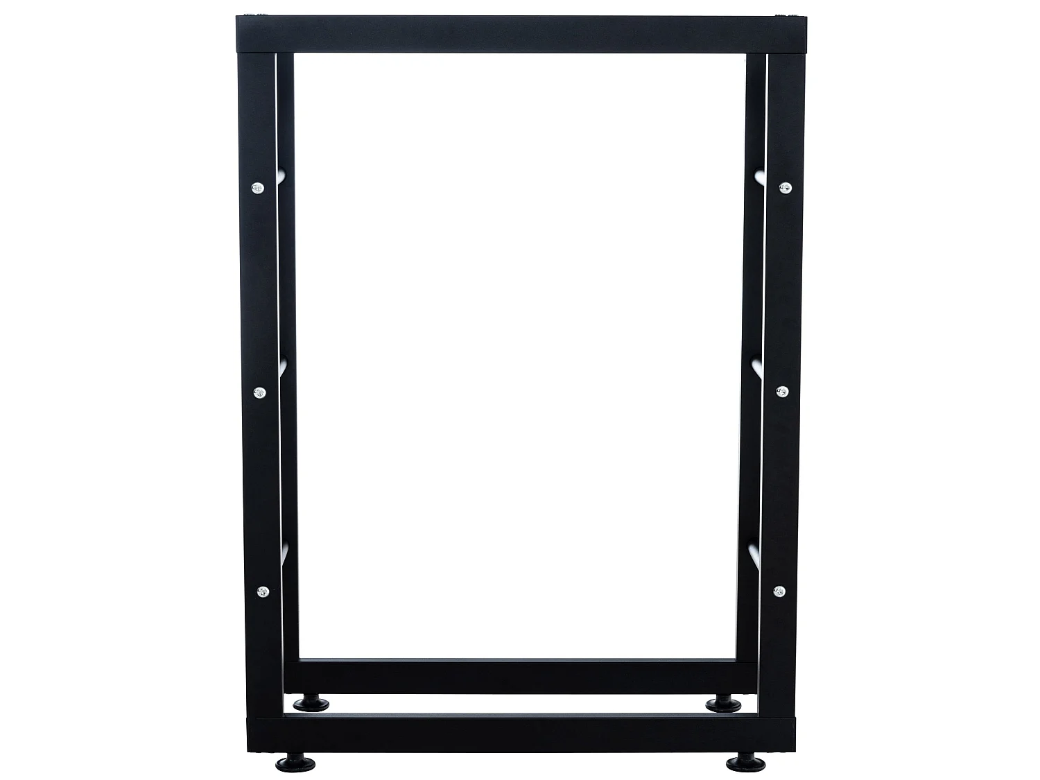 Leñero soportes para leña almacenamiento de metal negro negro 25x100x125 cm metal M10_000551