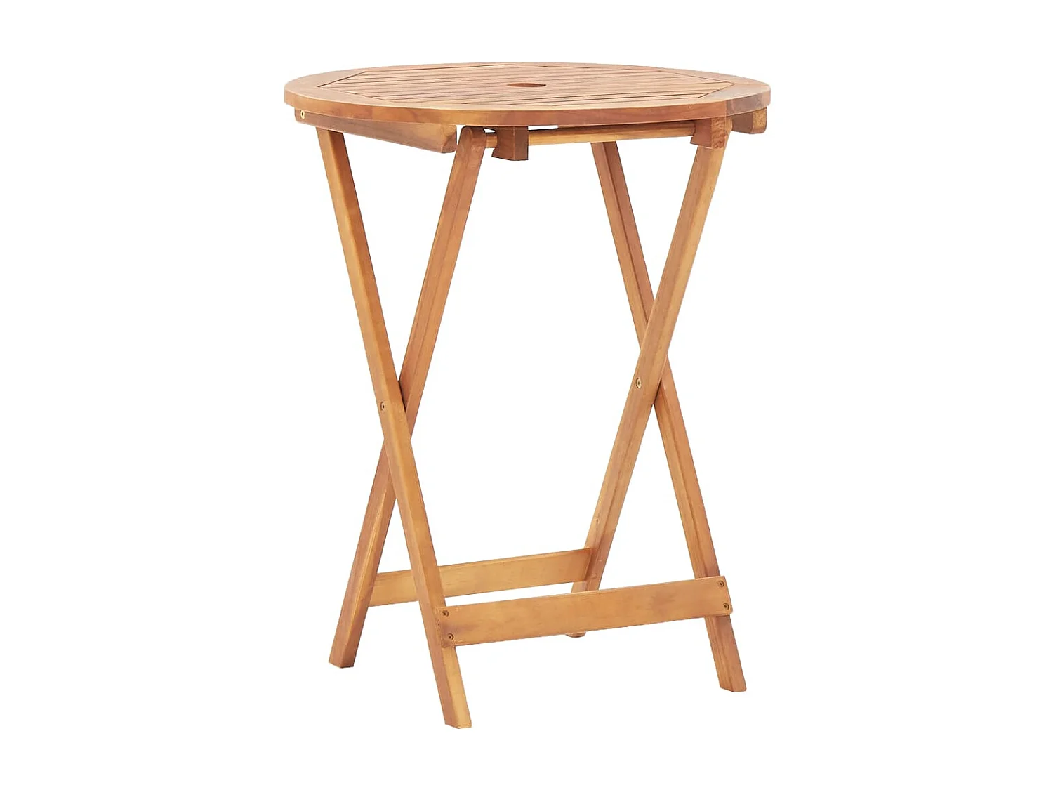 Tuintafel inklapbaar 60x75 cm massief acaciahout NL395836