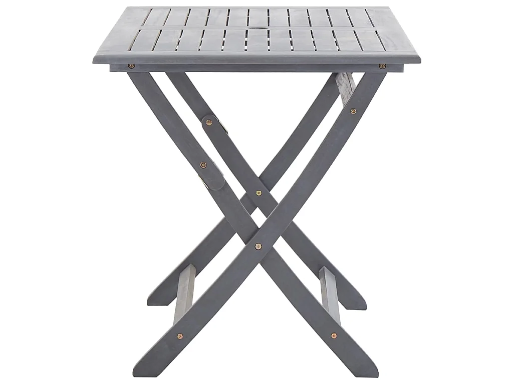 Table de jardin pliable 120x70x75 cm Bois d'acacia massif GHR88483