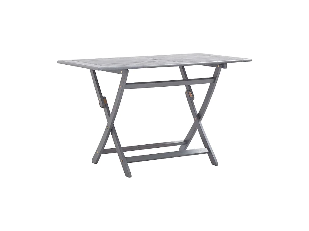 Table de jardin pliable 120x70x75 cm Bois d'acacia massif GHR88483