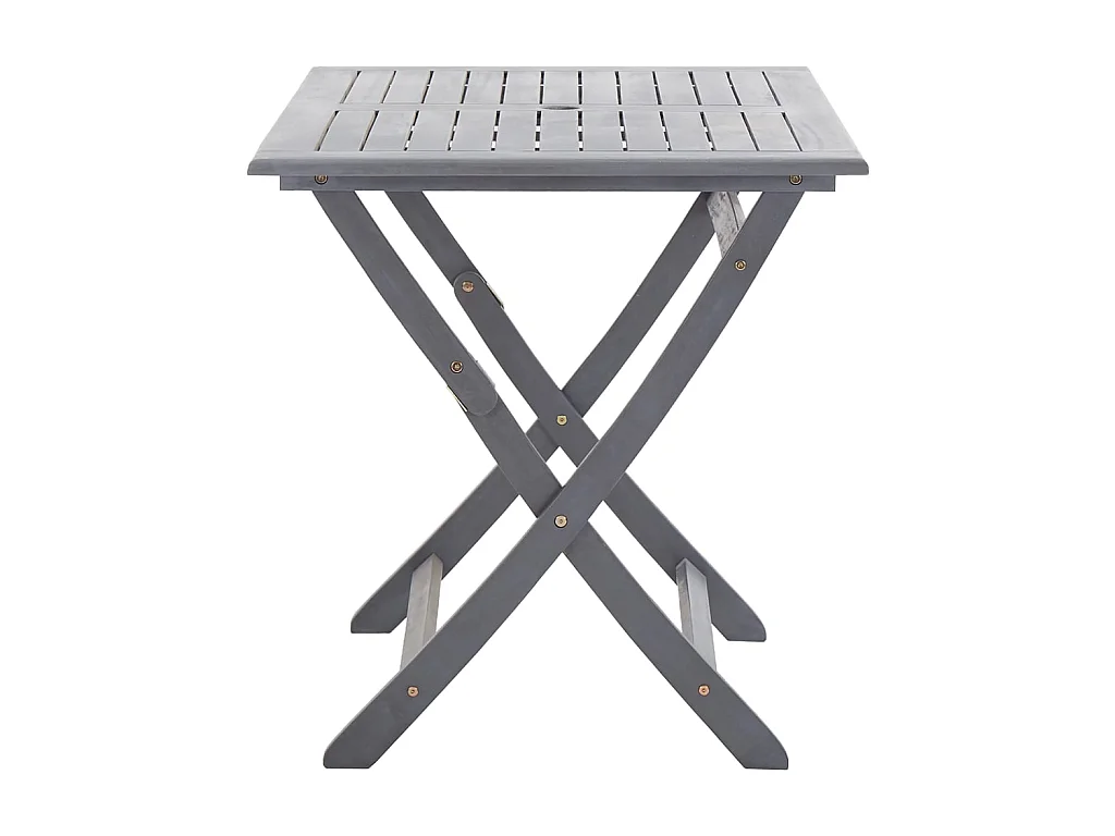 Table de jardin pliable 120x70x75 cm Bois d'acacia massif GHR88483