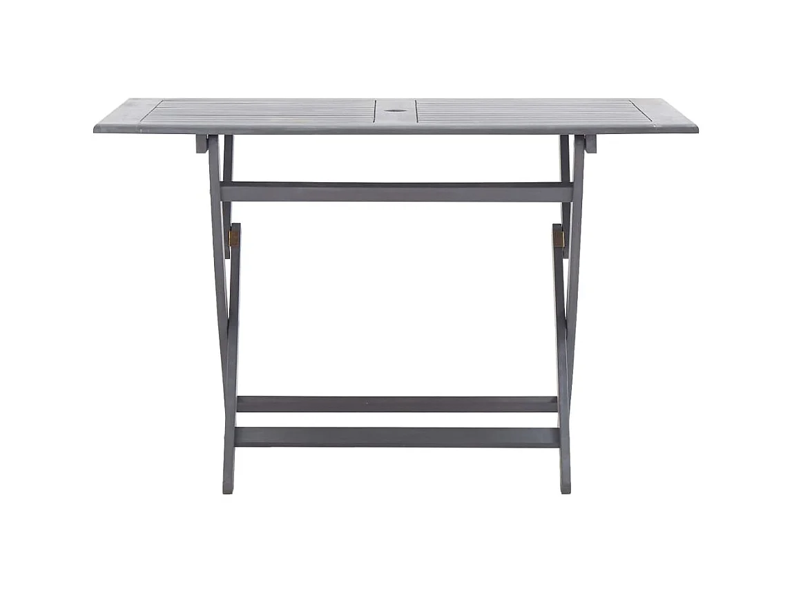 Table de jardin pliable 120x70x75 cm Bois d'acacia massif GHR88483