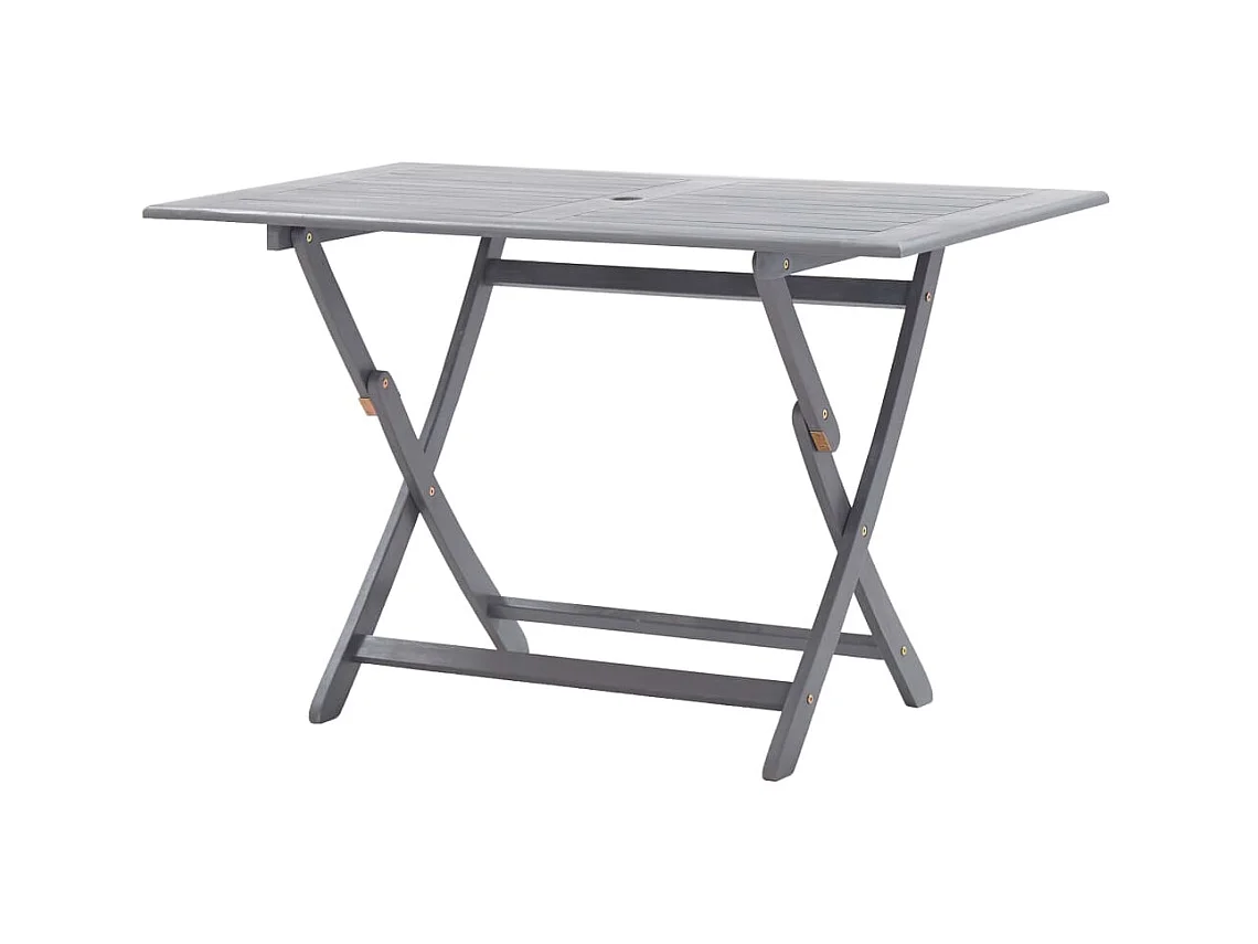 Table de jardin pliable 120x70x75 cm Bois d'acacia massif GHR88483