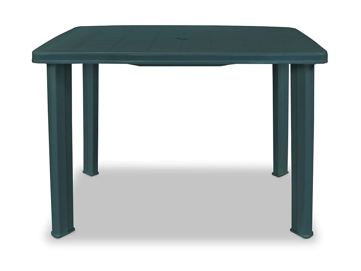 Table de jardin Vert 101 x 68 x 72 cm Plastique GHR48835