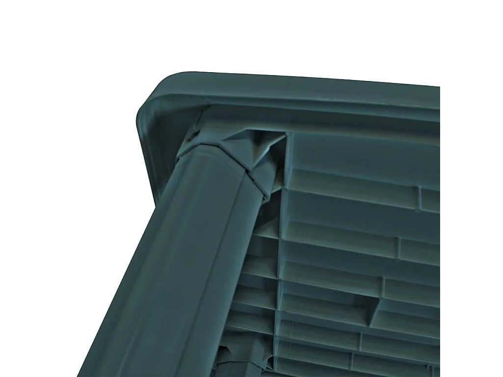 Table de jardin Vert 101 x 68 x 72 cm Plastique GHR48835