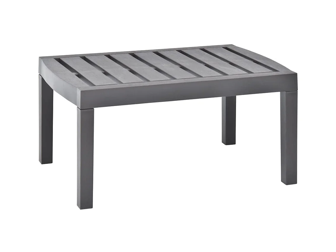 Table de jardin Moka 78x55x38 cm Plastique GHR61193