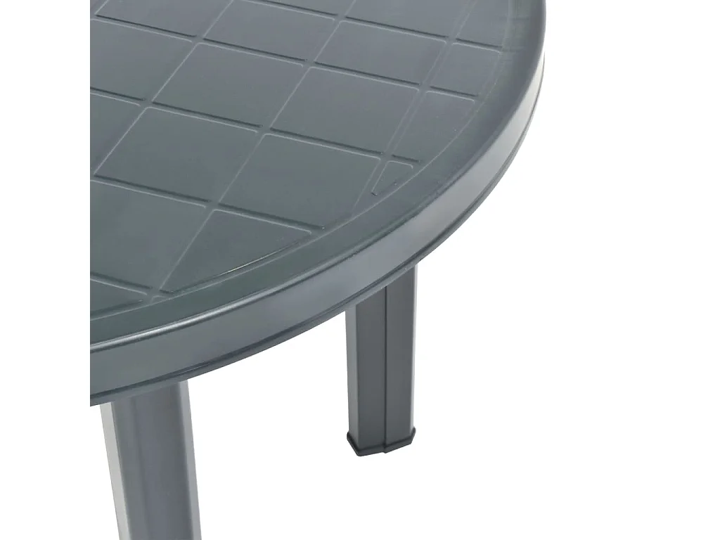 Table de jardin Vert 89 cm Plastique GHR92580