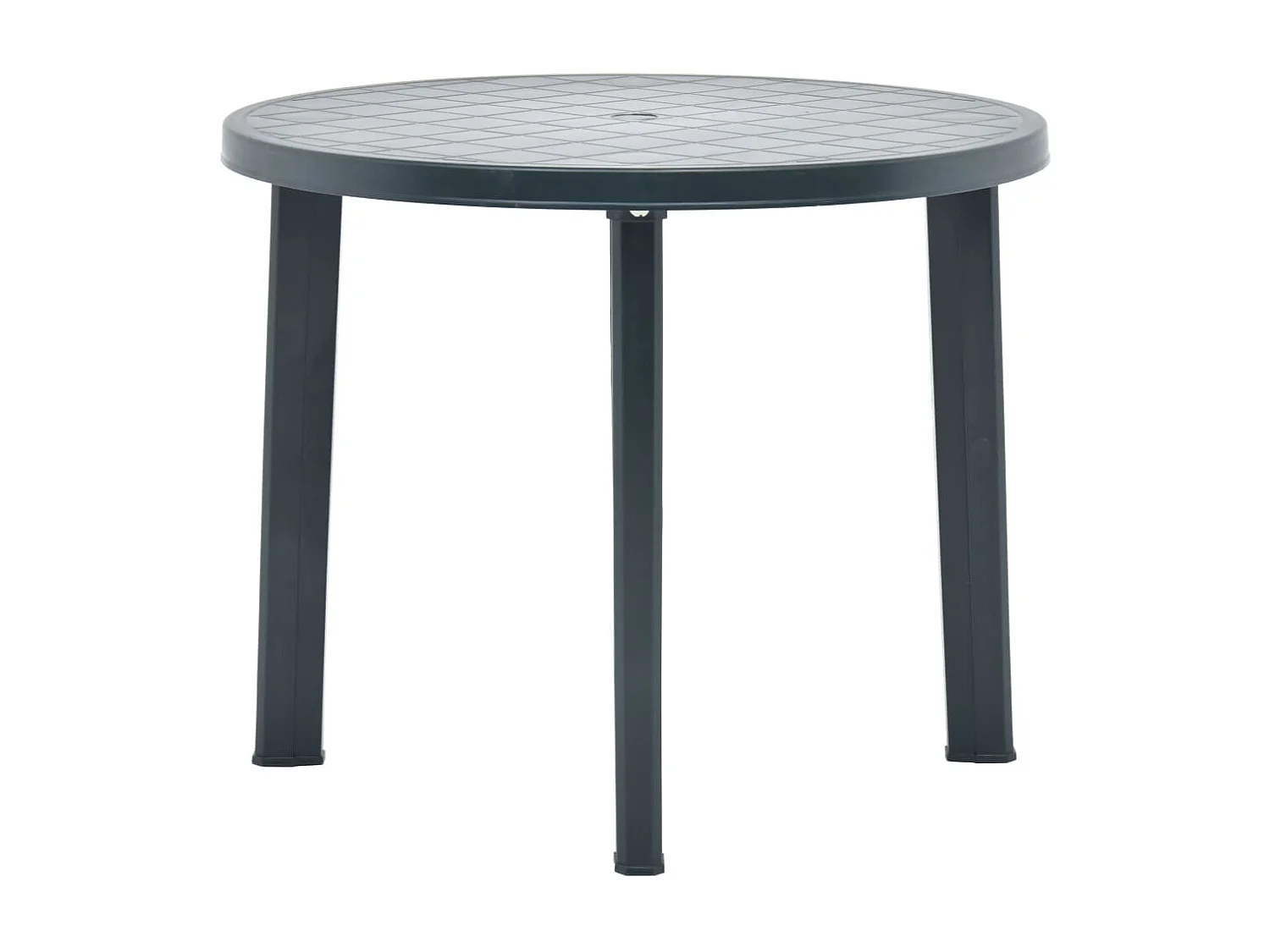 Tuintafel 89 cm kunststof groen NL505976