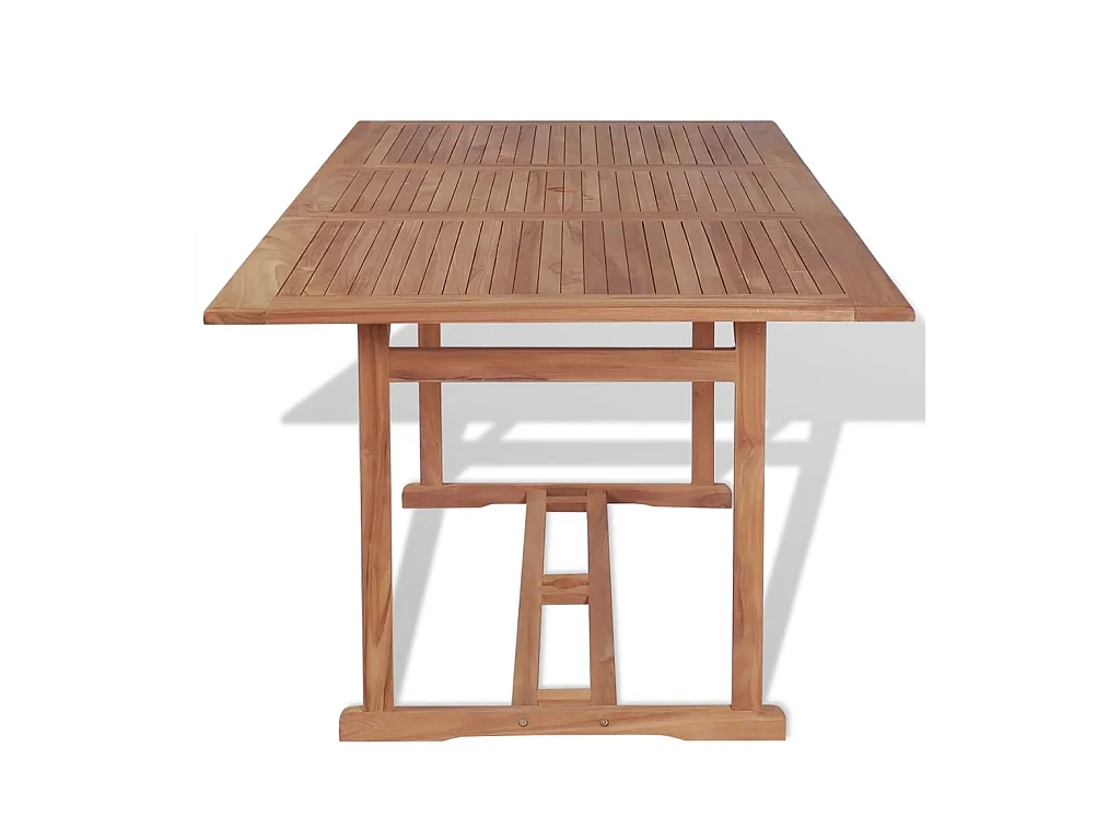 Table de jardin 180x90x75 cm Bois de teck solide GHR26427