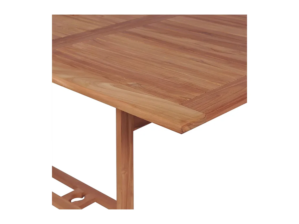 Table de jardin 180x90x75 cm Bois de teck solide GHR26427