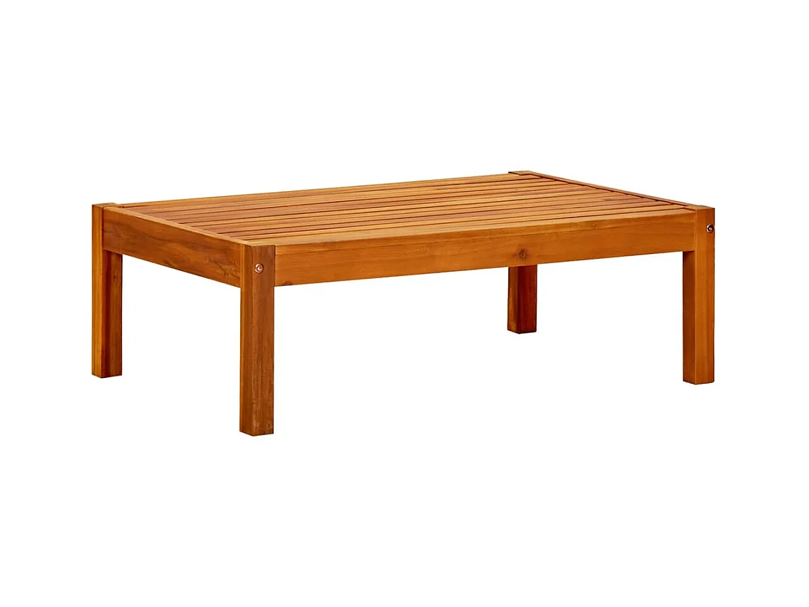 Table de jardin 85x57x29 cm Bois d'acacia massif GHR42718
