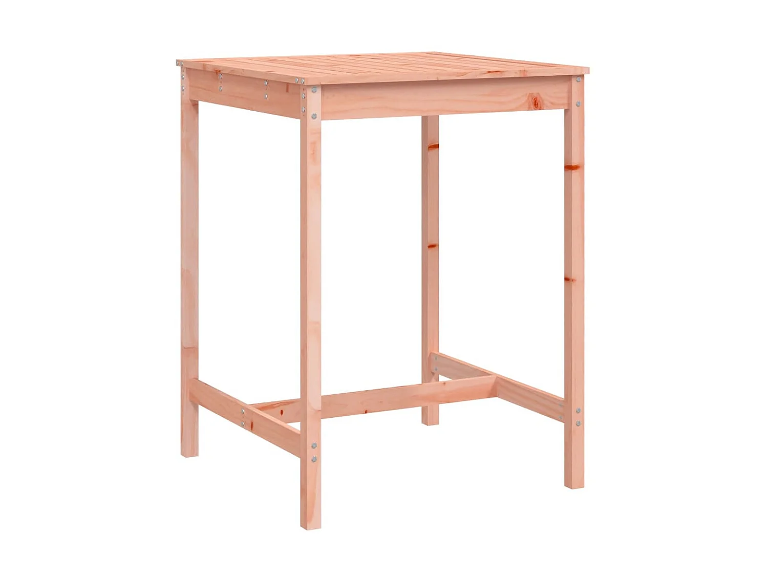 Tuintafel 82,5x82,5x110 cm massief douglashout NL481945