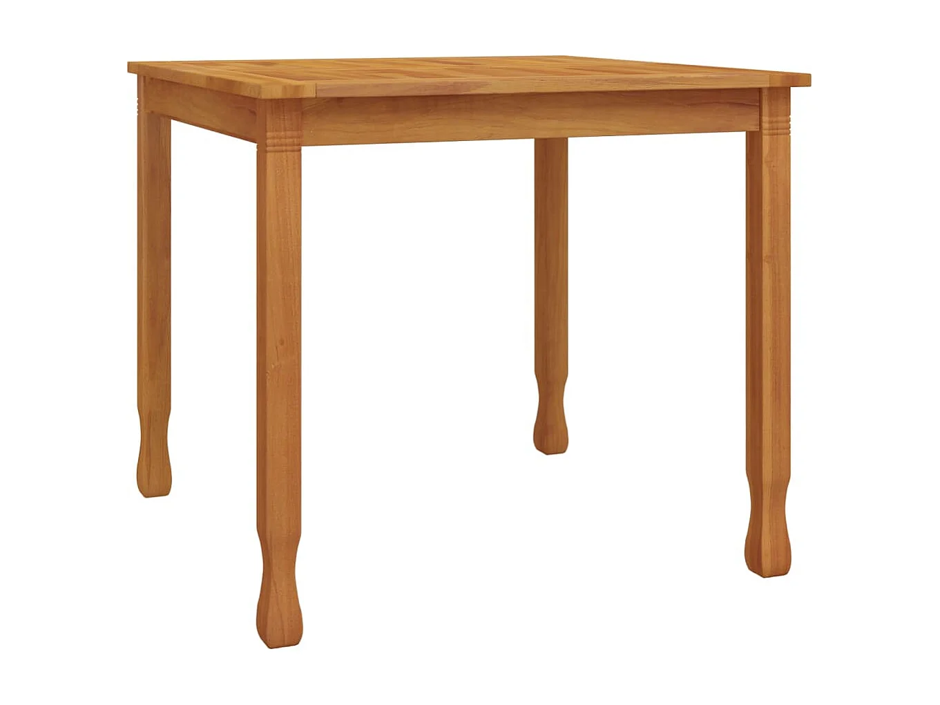 Table à manger de jardin 85x85x75 cm Bois massif de teck GHR61797