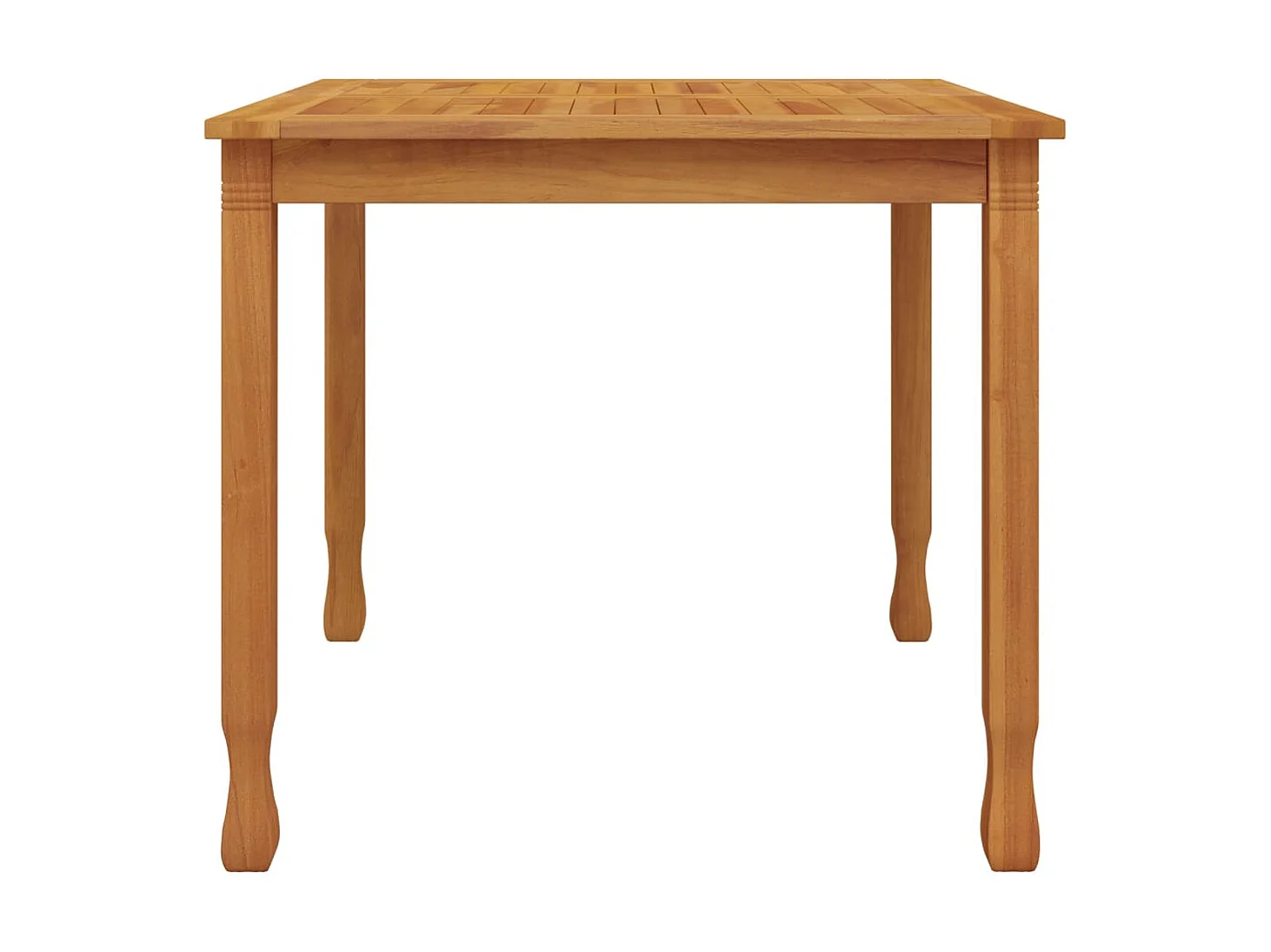 Table à manger de jardin 85x85x75 cm Bois massif de teck GHR61797