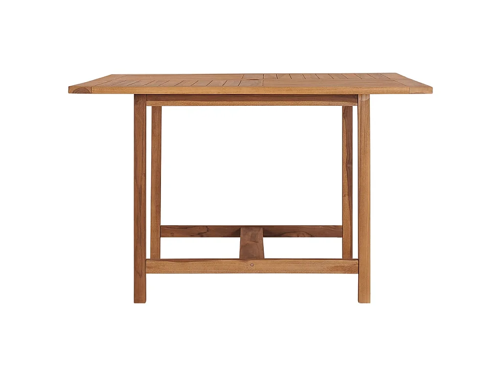 Table à manger de jardin 110x110x75 cm Bois massif de teck GHR79766
