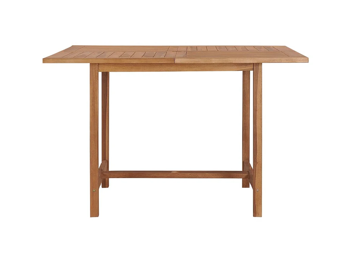 Table à manger de jardin 110x110x75 cm Bois massif de teck GHR79766