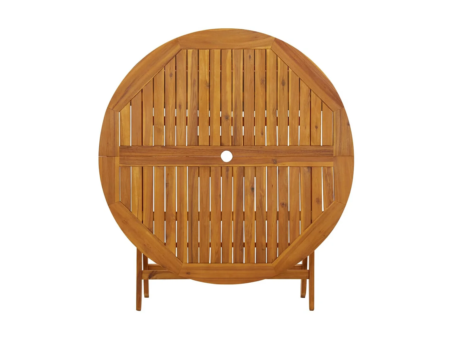 Tuintafel inklapbaar 110 cm massief acaciahout NL498434