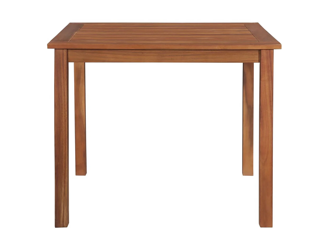 Mesa de comedor de jardín madera maciza de acacia 85x85x74 cm KOW55624