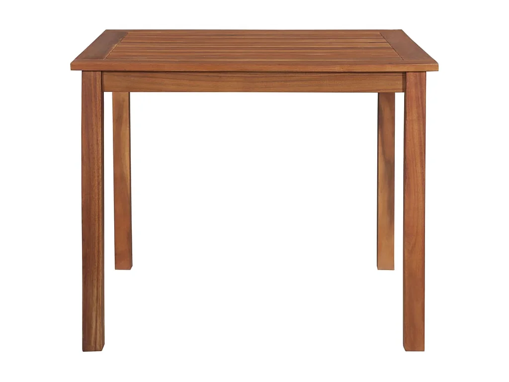 Table de jardin 85x85x74 cm Bois d'acacia massif GHR44374