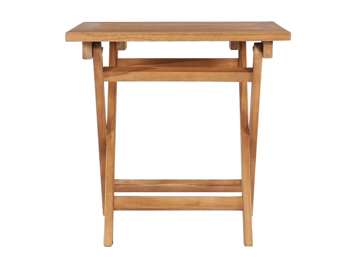 Table pliable de jardin 45x45x45 cm Bois de teck solide GHR55466