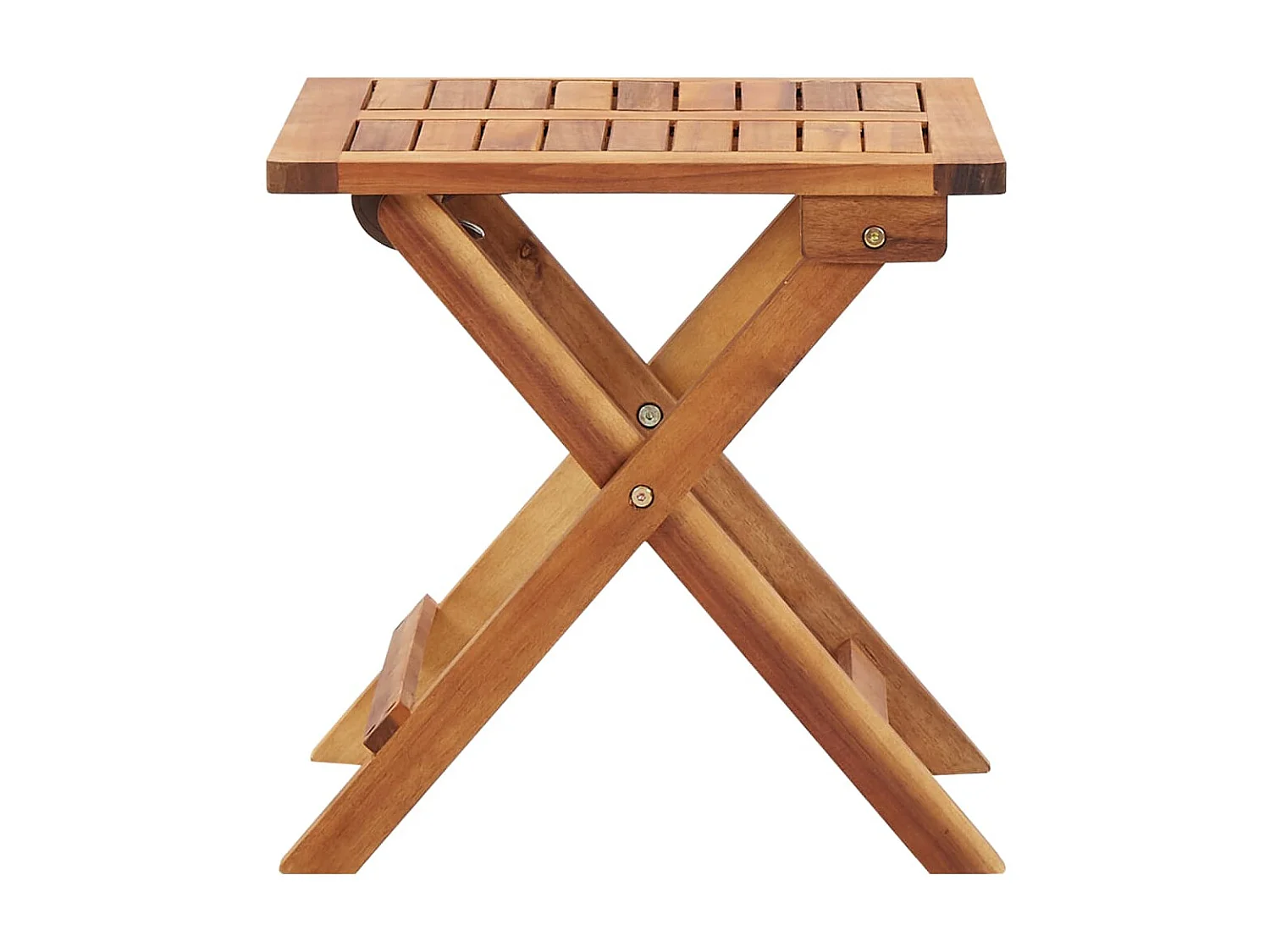 Table pliable de jardin 40x40x40 cm Bois d'acacia massif GHR65746