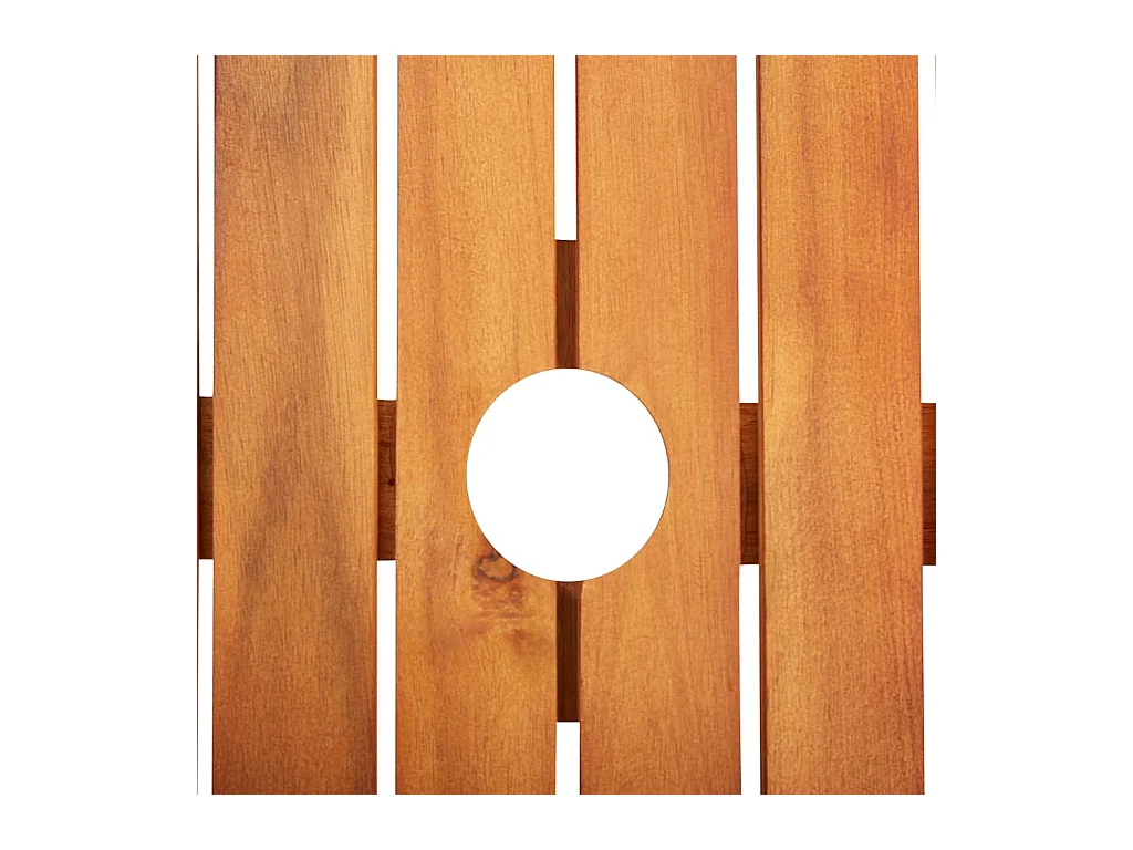 Table de jardin 150x90x74 cm Bois d'acacia massif GHR87041