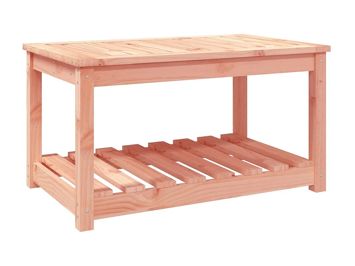 Mesa de comedor de jardín madera maciza abeto de Douglas 82,5x50,5x45 cm KOW70529