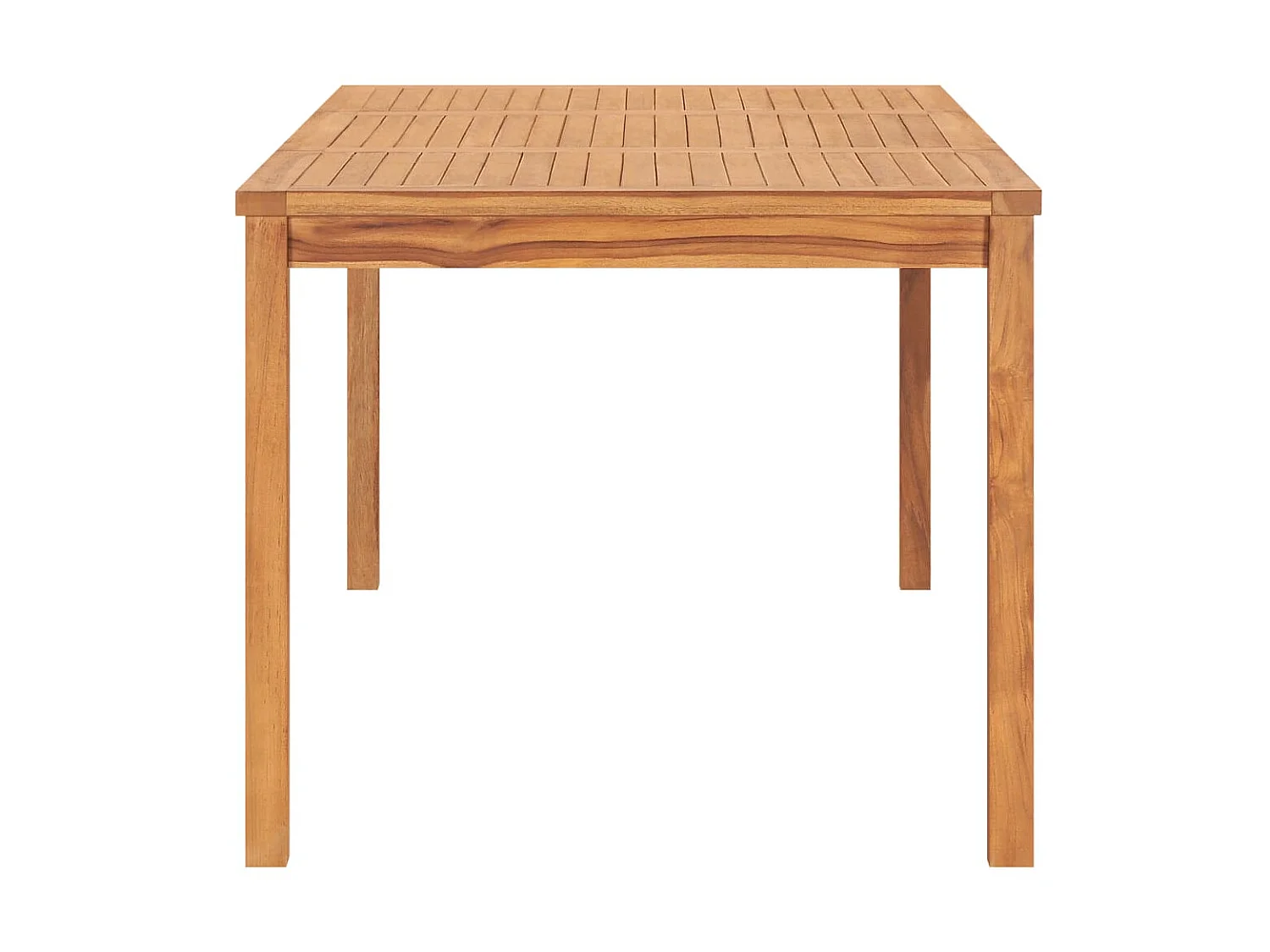 Mesa de jantar para jardim 180x90x77 cm madeira teca maciça PT748568