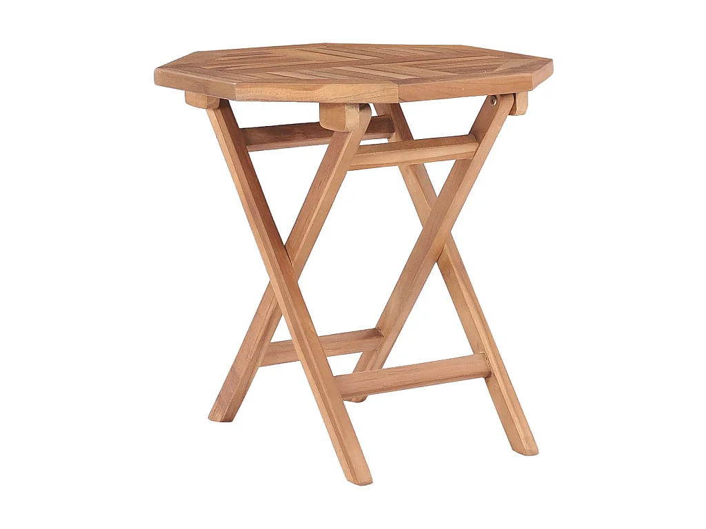 Tuintafel inklapbaar 45x45x45 cm massief teakhout NL941710