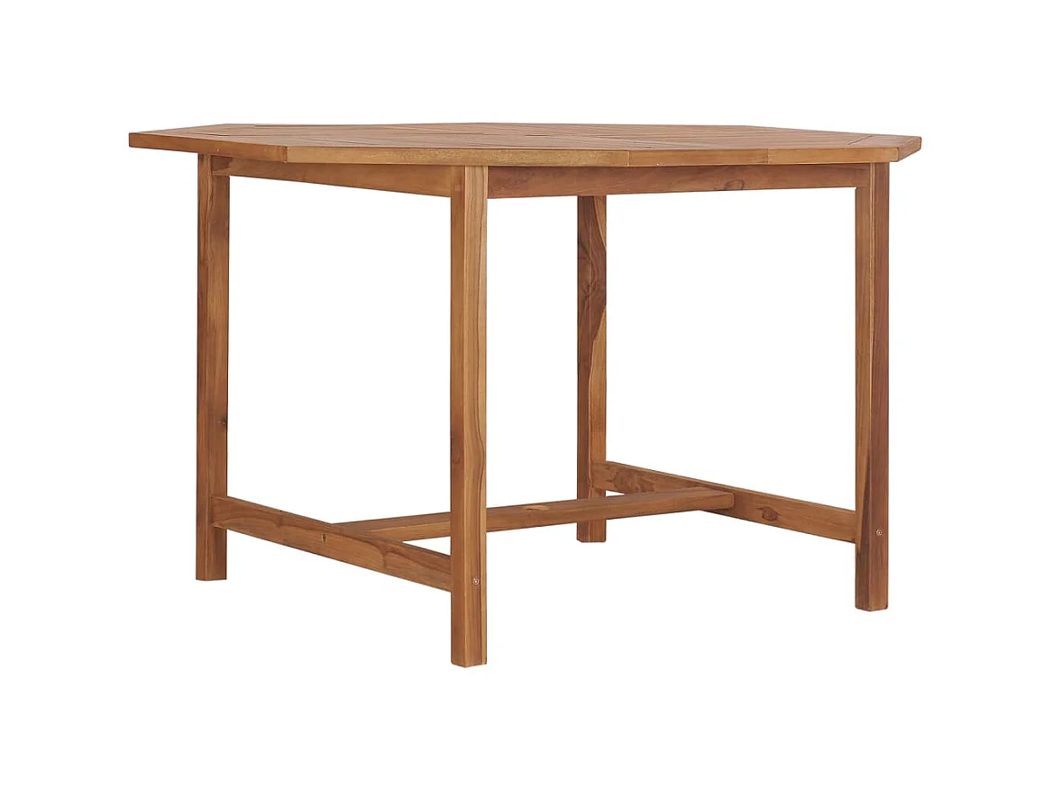 Table à manger de jardin 110x110x75 cm Bois massif de teck GHR36640