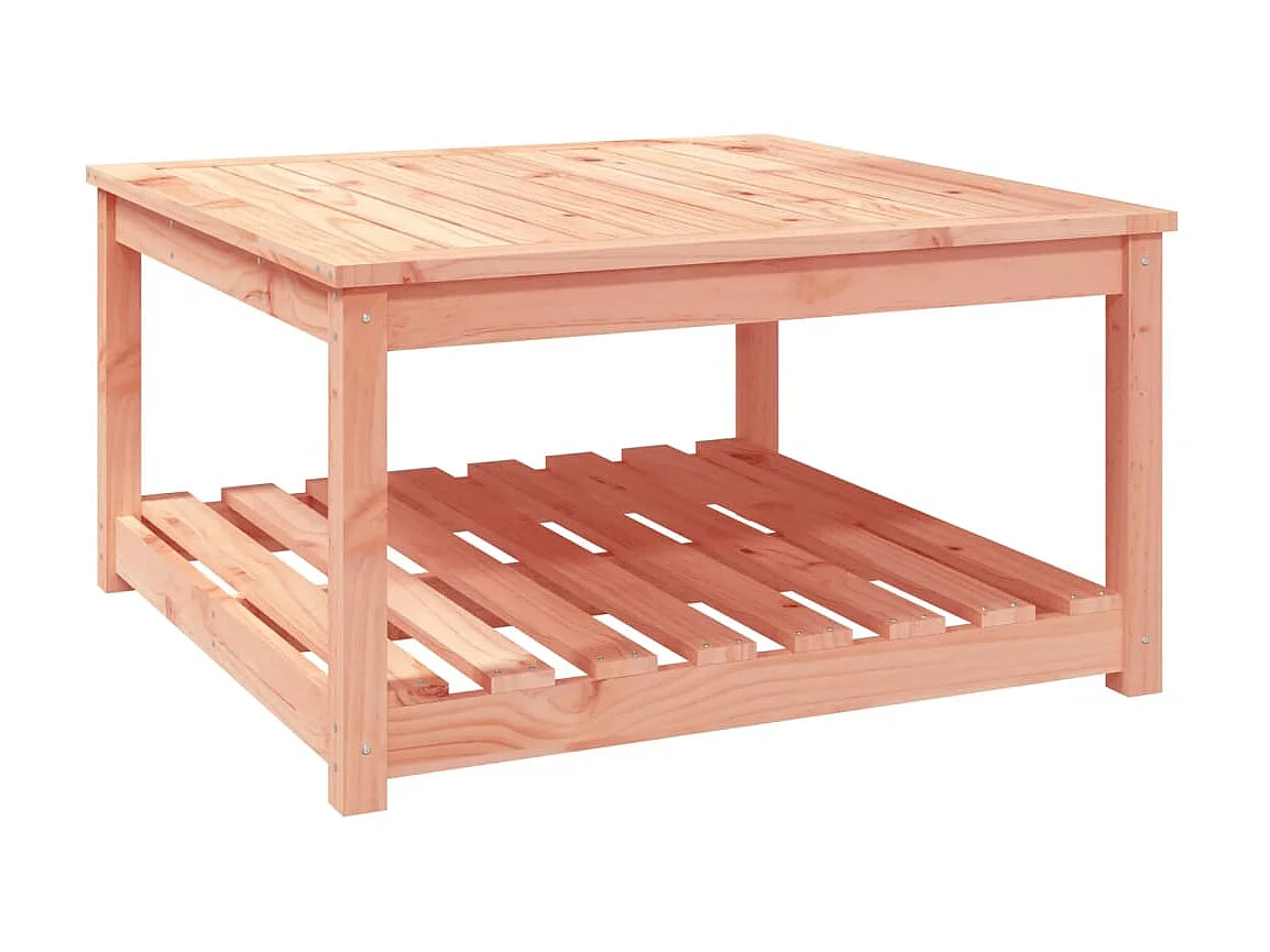 Table de jardin 82,5x82,5x45 cm bois massif de douglas GHR16743