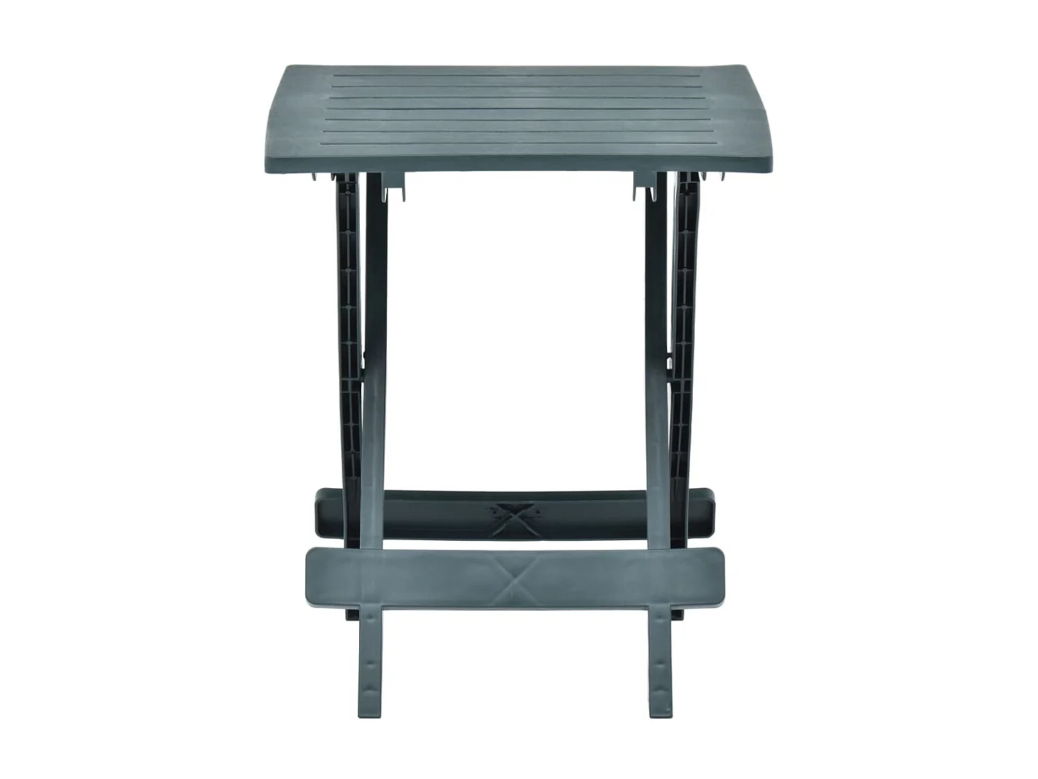 Tuintafel inklapbaar 45x43x50 cm kunststof groen NL225247