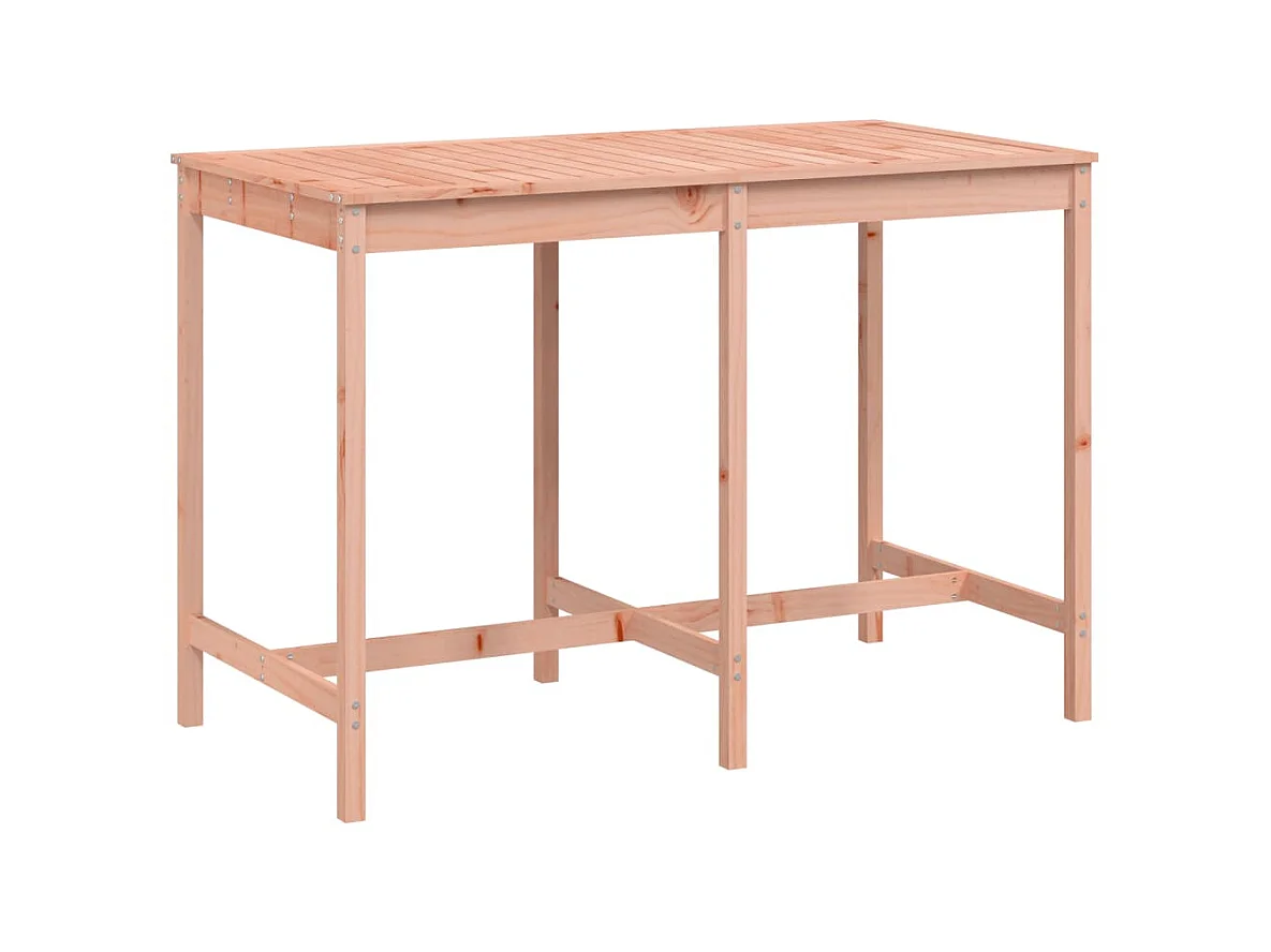 Table de jardin 159,5x82,5x110 cm bois massif de douglas GHR26693