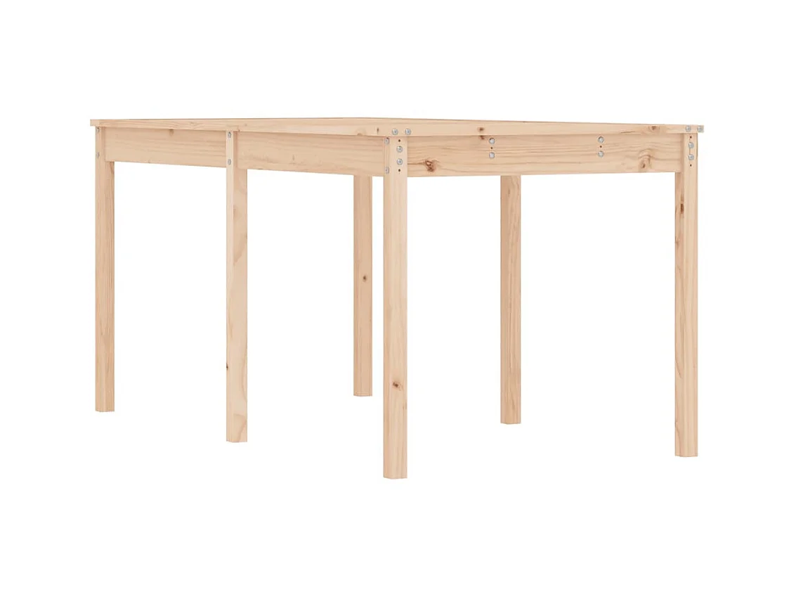 Mesa de jardim 159,5x82,5x76 cm madeira de pinho maciça PT632712