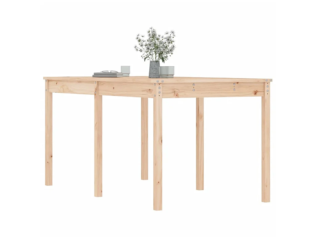 Tuintafel 159,5x82,5x76 cm massief grenenhout NL212252