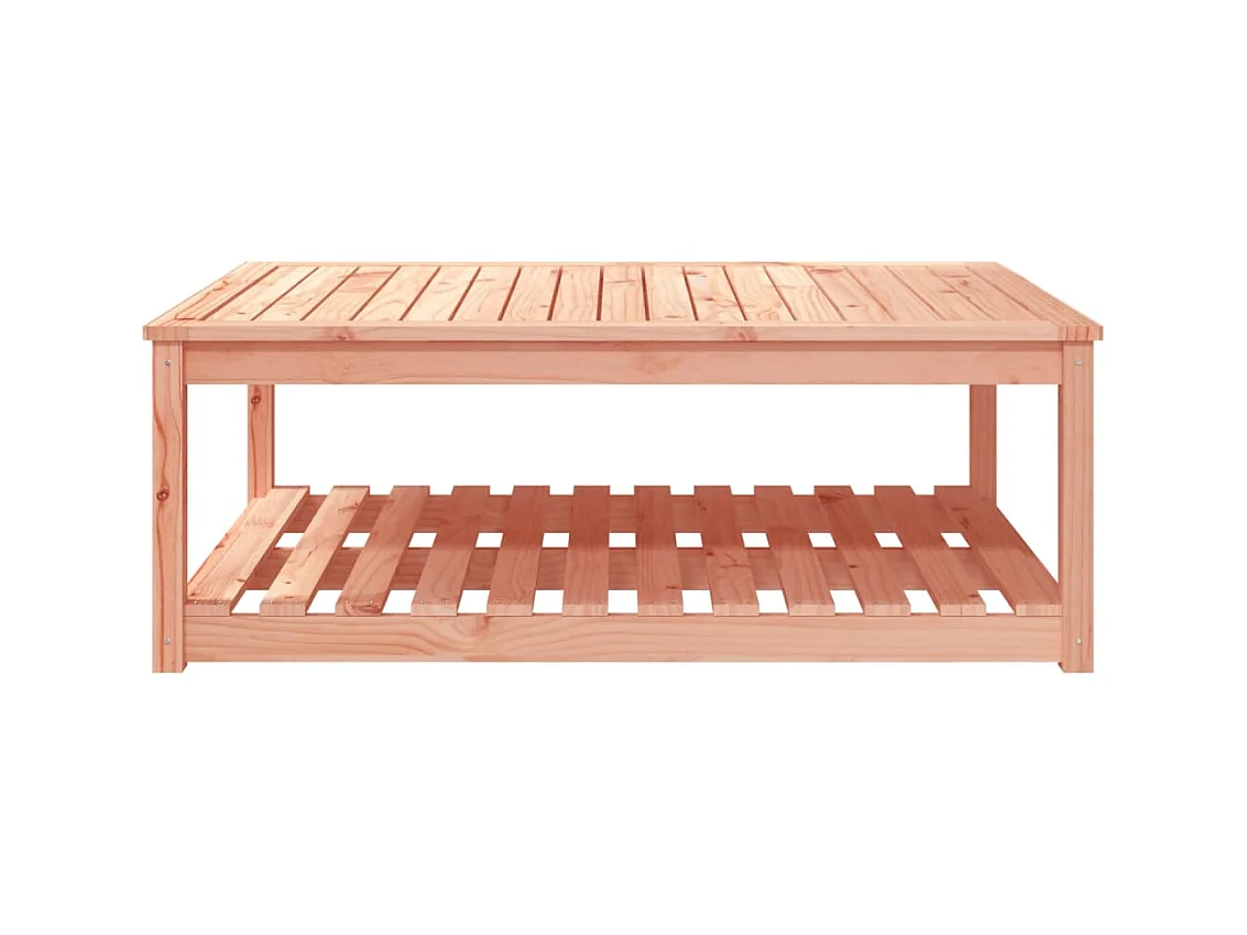 Table de jardin 121x82,5x45 cm bois massif de douglas GHR70410