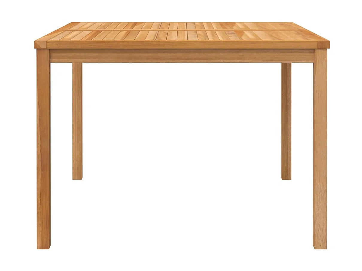 Table à manger de jardin 110x110x77 cm Bois de teck solide GHR82188