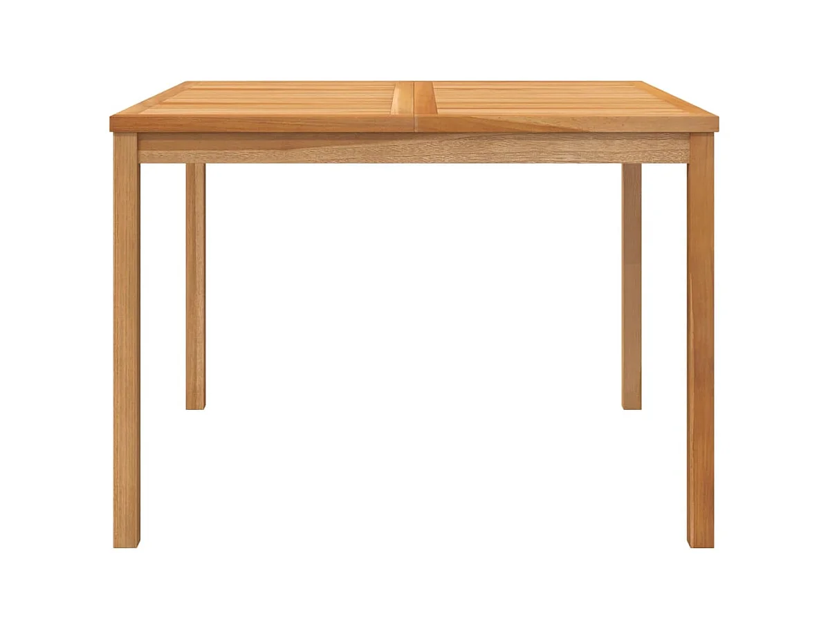 Table à manger de jardin 110x110x77 cm Bois de teck solide GHR82188