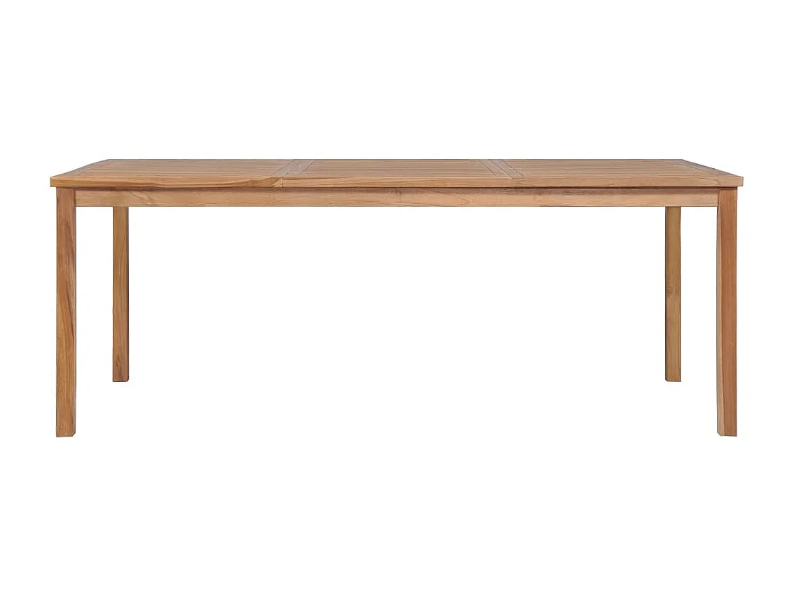 Mesa de jardim 200x100x77 cm madeira teca maciça PT748295