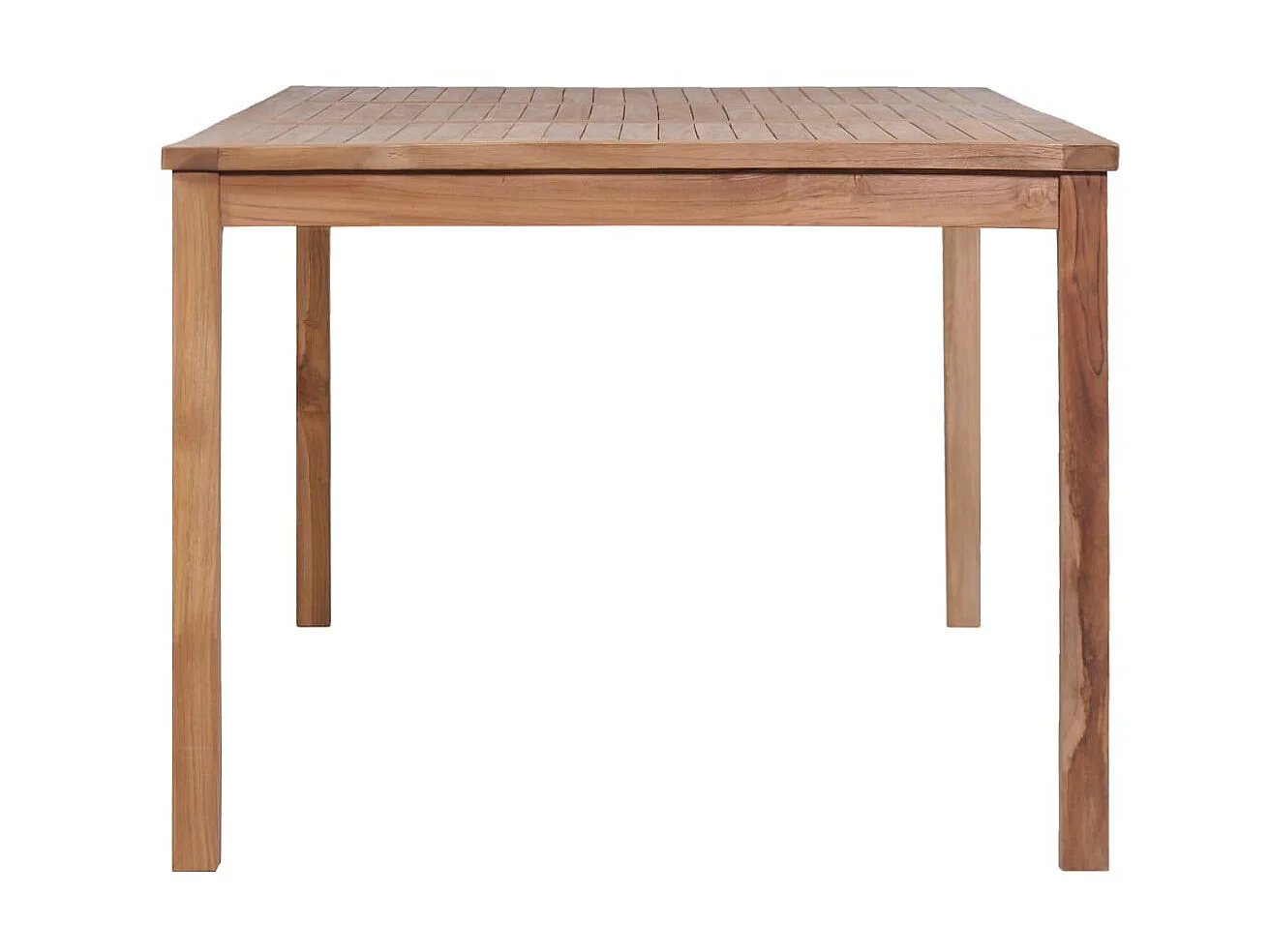 Mesa de jardim 200x100x77 cm madeira teca maciça PT748295