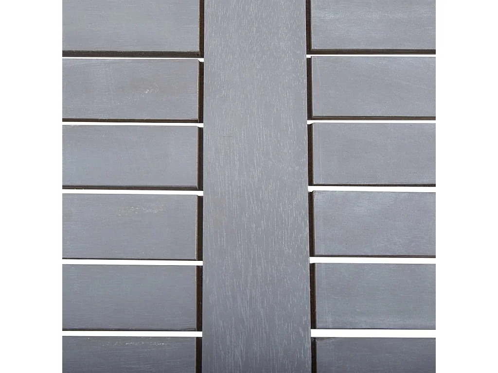 Mesa de jardim 80x80x74 cm madeira de acácia maciça cinzento PT999726
