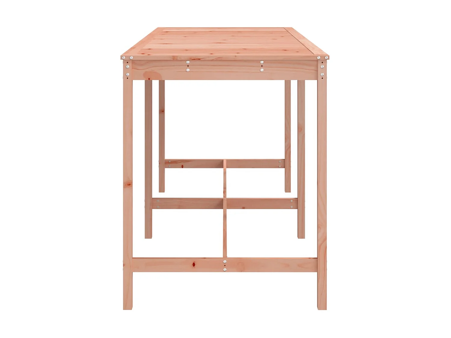 Table de jardin 203,5x90x110 cm bois massif de douglas GHR73132