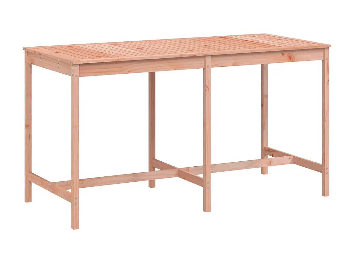 Table de jardin 203,5x90x110 cm bois massif de douglas GHR73132