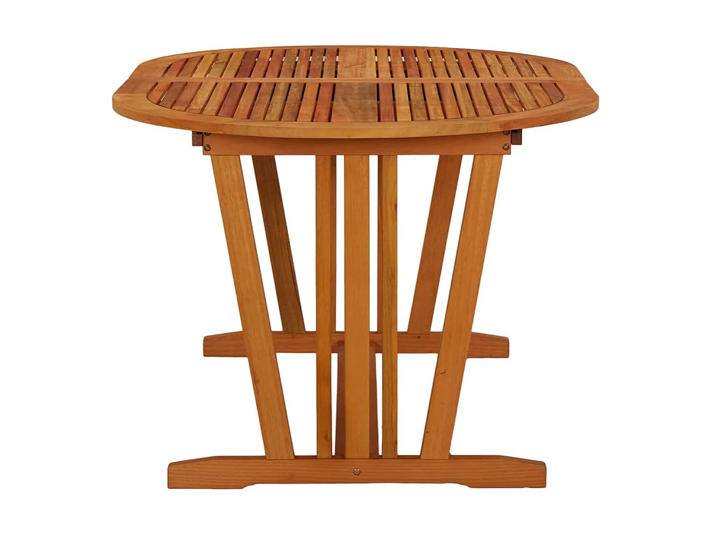 Table de jardin 200x100x75 cm Bois d'eucalyptus solide GHR69654